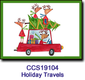 Holiday Travels Charity Select Holiday Card